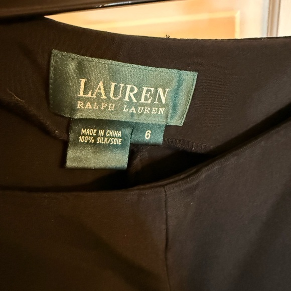 Ralph Lauren Black Silk pants - Picture 5 of 6